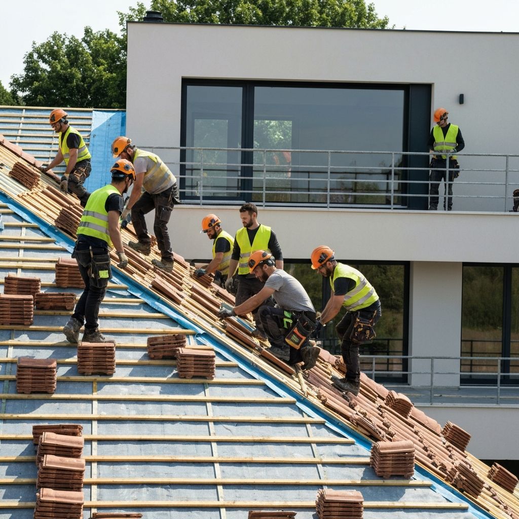 Équipe PRO MT Rénovation au travail